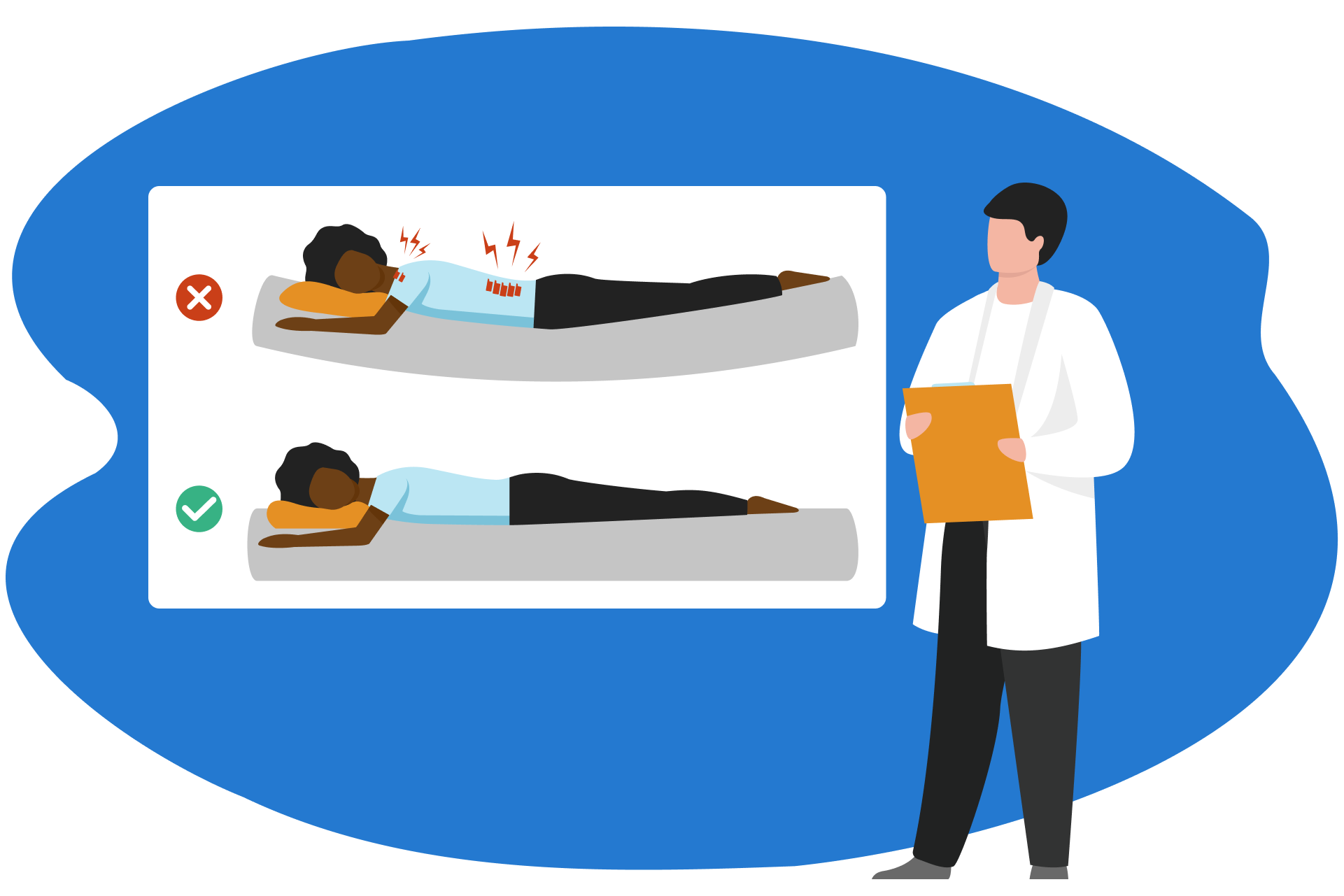 sciatique mauvaise position